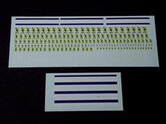 1/64 / HO Ferrari Daytona NART slot car decals.