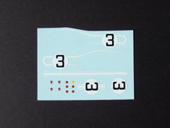1/64 / HO Ford MK4 slot car decals.