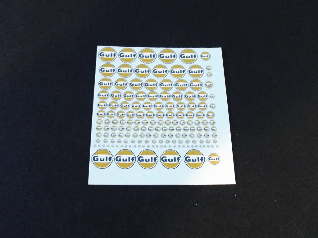 Ho slot shop car decals
