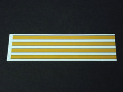 1/64 / HO Gulf Sponsor Stripe slot car decals.