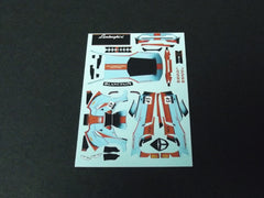 1/64 / HO Lamborghini Huracan GT3 slot car decals.