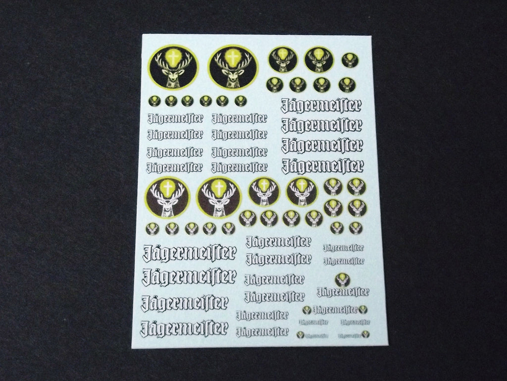 Ho slot shop car decals