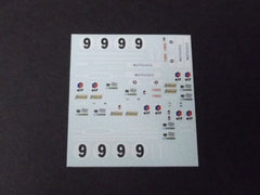 1/64 / HO Matra 650 slot car decals.
