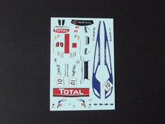1/64 / HO McLaren GT3 slot car decals.