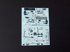 1/64 / HO Mercedes AMG GT3 slot car decals.
