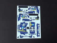 1/64 / HO Mercedes AMG GT3 slot car decals.