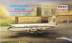 1/144 Douglas DC-6B plastic model airliner kit.