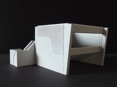 HO slot car buildings.