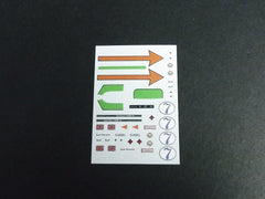 1/64 / HO Porsche 908/3 slot car decals.