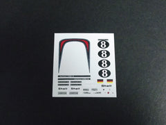 1/64 / HO Porsche 908/3 slot car decals.