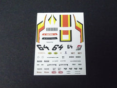 1/64 / HO Porsche 911 RSR #64 IMSA 1979 slot car decals.