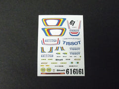 1/64 / HO Porsche 911 RSR Le Mans 1974 slot car decals.