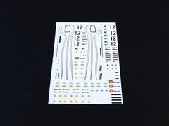 1/64 / HO slot car decals,Porsche 917 Brands Hatch 1,000.