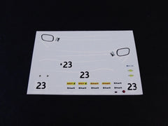 1/64 / HO slot car decals,Porsche 917 Le Mans winner, 1970.