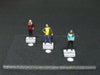 1/64 / HO AFX slot car people standing figures.