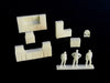 1/64 / HO slot car layout garage accessories.