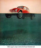 Floating VW Beetle ad.