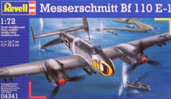 1/72 BF 110E-1 WW 2 German fighter/bomber model aircraft kit.