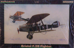 1/48 WW 1 Bristol F.2 B military model aircraft kit.