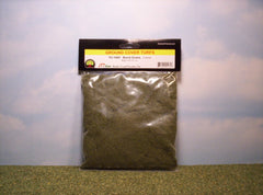 Coarse Burnt Grass scenic turf for dioramas & slot car layouts.
