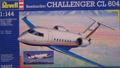 1/144 Challenger CL-604 civil model aircraft kit.