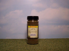 Earth fine gravel scenic material for dioramas & slot car scenery.