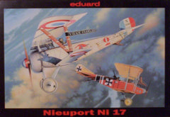 1/48 WW 1 Nieuport Ni 17 military aircraft model kit.