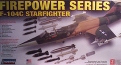1/48 F-104 Starfighter plastic model jet aircraft kit.