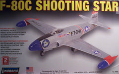 1/48 F-80C Shooting Star plastic model aircraft kit.