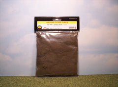 Coarse Golden Straw scenic turf for dioramas & slot car layouts.