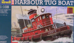 1/108 Harbour Tug Boat plastic model ship kit.