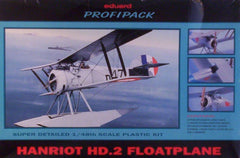 1/48 WW 1 Hanriot HD.2 float plane military model kit.