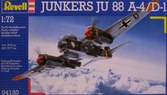 1/72 JU 88 A-4/D-1 German fighter/bomber model aircraft kit.