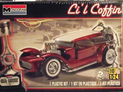 1/24 Li'l Coffin Custom Hot Rod model car kit. 
