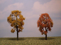 Maple Autumn 3.5"-4" Premium Series 2 Pk. trees for dioramas.