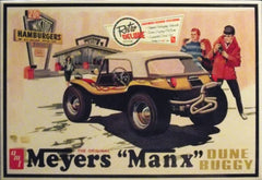 1/25 Dune Buggy re-issue plastic model car kit.