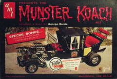 1/25 Munster Koach plastic model car kit from T.V. Munsters show.