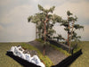 1/72 cobblestone diorama display base for models.