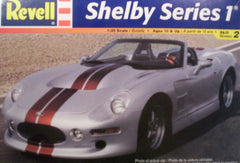 1/25 Shelby Series 1 sports car model kit.