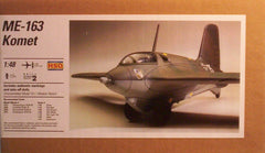 1/48 WW 2 German Me-163 Komet rocket military aircraft kit.