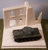 1/72 diorama kit and model tank.