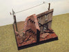 1/72 resin French village diorama buildings.