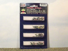 HO Tulips. 1/2" tall 48 pack for dioramas & slot car scenery.