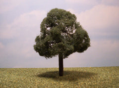 Walnut 5" Premium Series 1 Pk. tree for dioramas & slot car layouts.