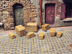 1/72 diorama accessories Wicker Trunks.
