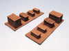 1/72 wicker trunks for dioramas or vehicles.