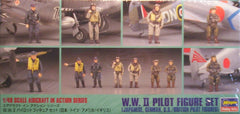 1/48 WW 2 plastic pilot figure set.